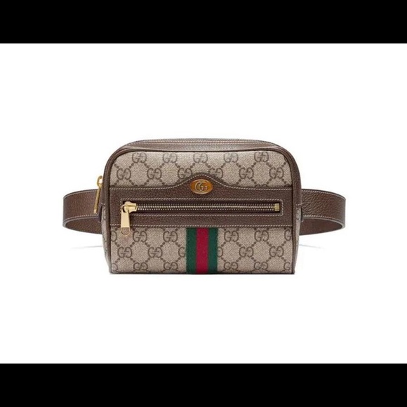 Gucci Ophidia Belt Bag GG Supreme Size 85 Belt - Picture 4 of 16
